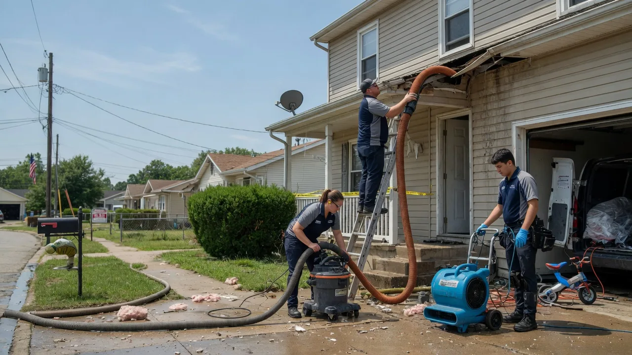 Water Damage Restoration in Bradford, OH near me
